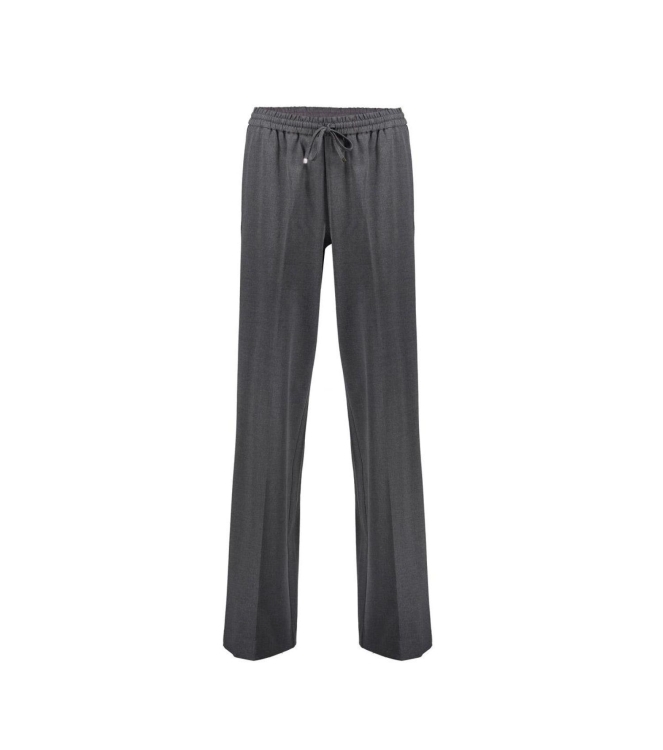 Geisha Pants flair + piping 930 Mid grey