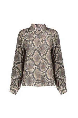 Geisha Blouse animal 999 Black