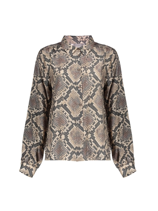 Geisha Blouse animal 999 Black