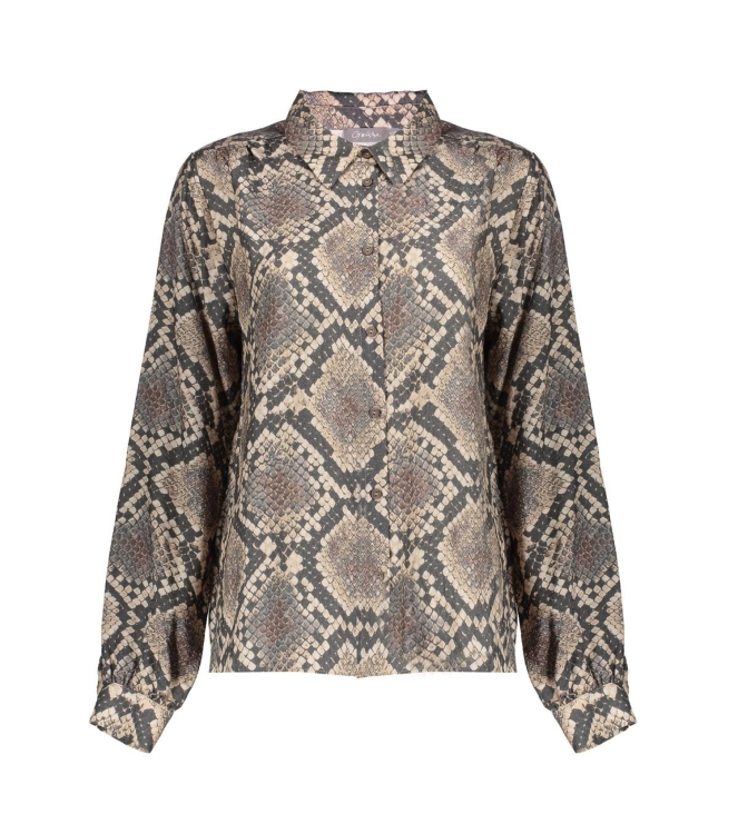 Geisha Blouse animal 999 Black