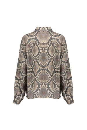 Geisha Blouse animal 999 Black