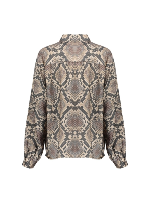 Geisha Blouse animal 999 Black