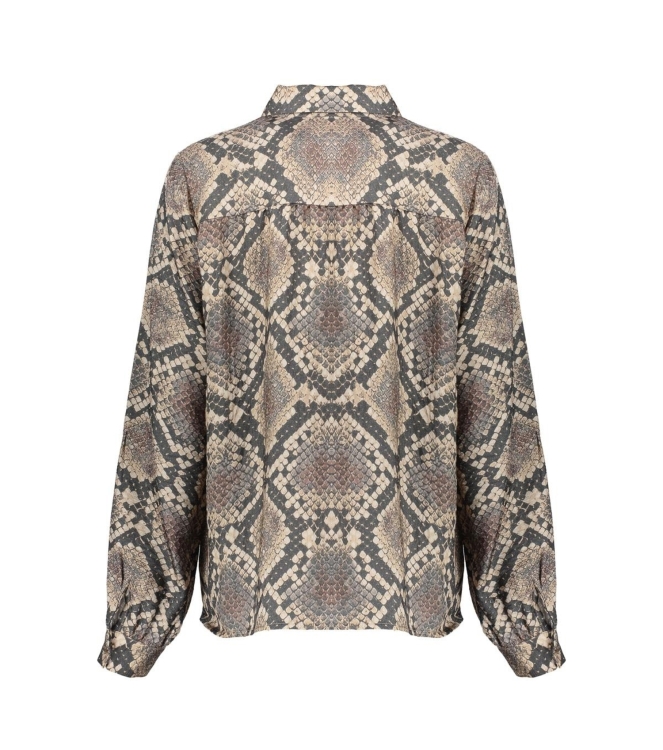 Geisha Blouse animal 999 Black