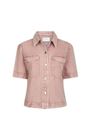 Neo Noir Tiki solid shirt 171 Ash rose