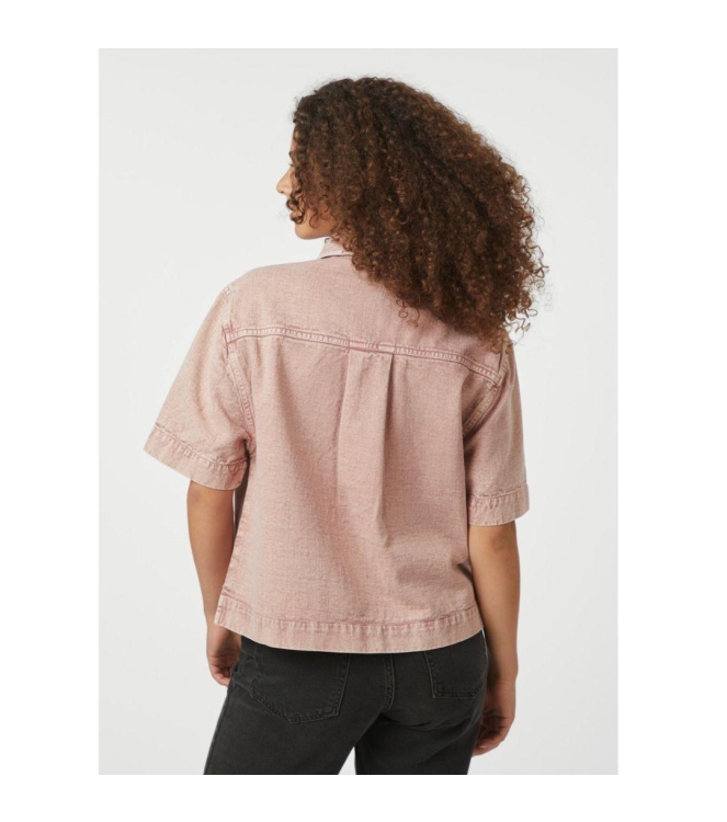 Neo Noir Tiki solid shirt 171 Ash rose