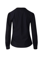 ZIP73 Top tailored collar 008 Black/logo