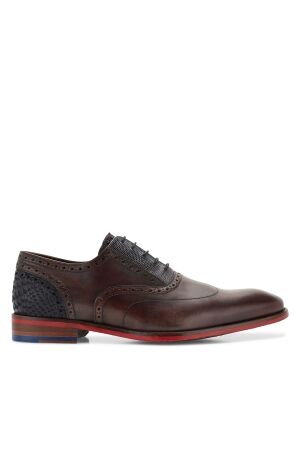 Floris van Bommel Floris Dressed DarkBrown Calf leath 2 Dark brown