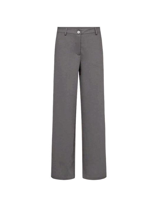 Freequent Wide leg structure Dark Grey Melange