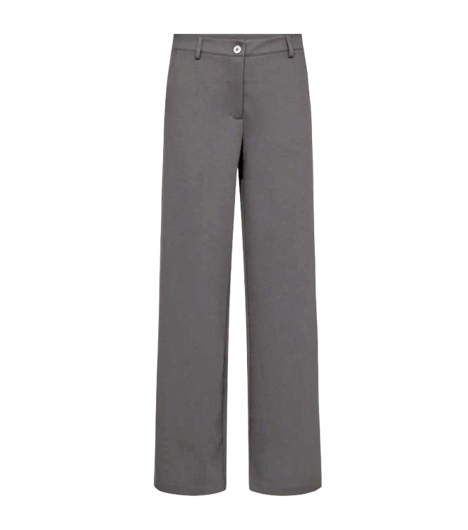 Freequent Wide leg structure Dark Grey Melange