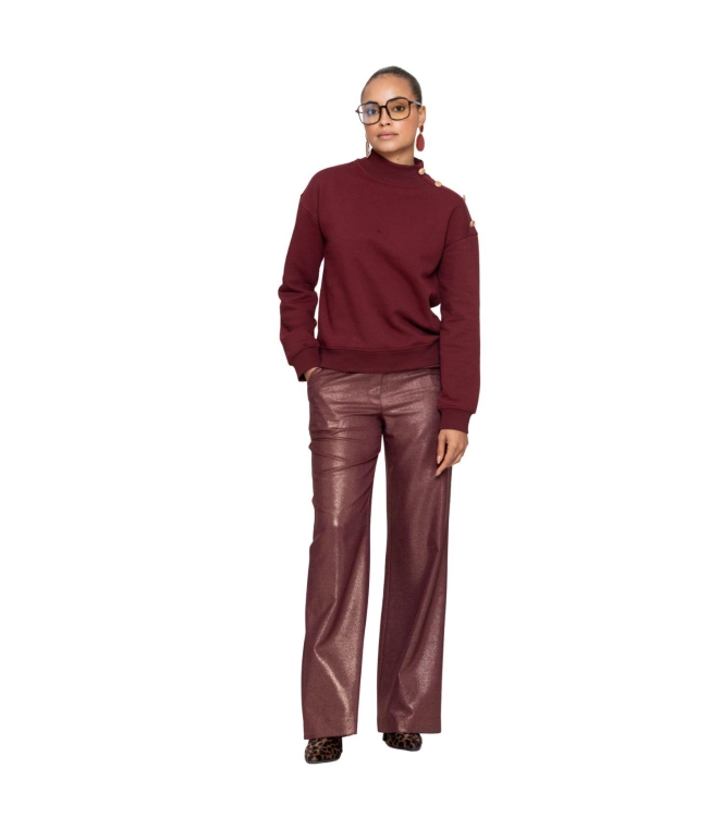 Geisha Pants 480 Burgundy