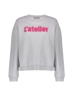 Geisha Sweater L'atelier toweling 900 Grey mel