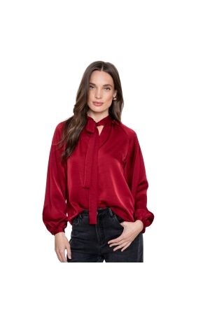 Geisha Blouse with bow 458 Port