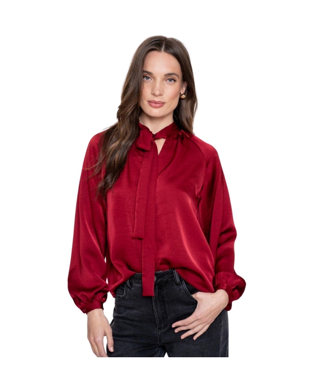 Geisha Blouse with bow 458 Port