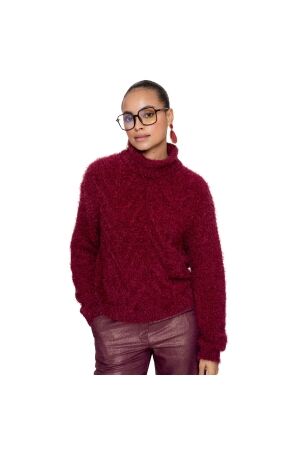 Geisha Pullover 480 Burgundy