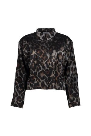 Geisha Jacket animal 925 Grey
