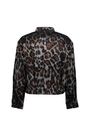 Geisha Jacket animal 925 Grey