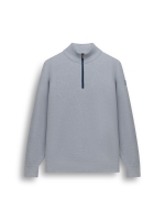 State of Art Pullover Sportzip Pl 5393 Middenblauw