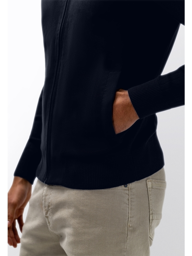 State of Art Cardigan Plain - Bom 5900 Donkerblauw