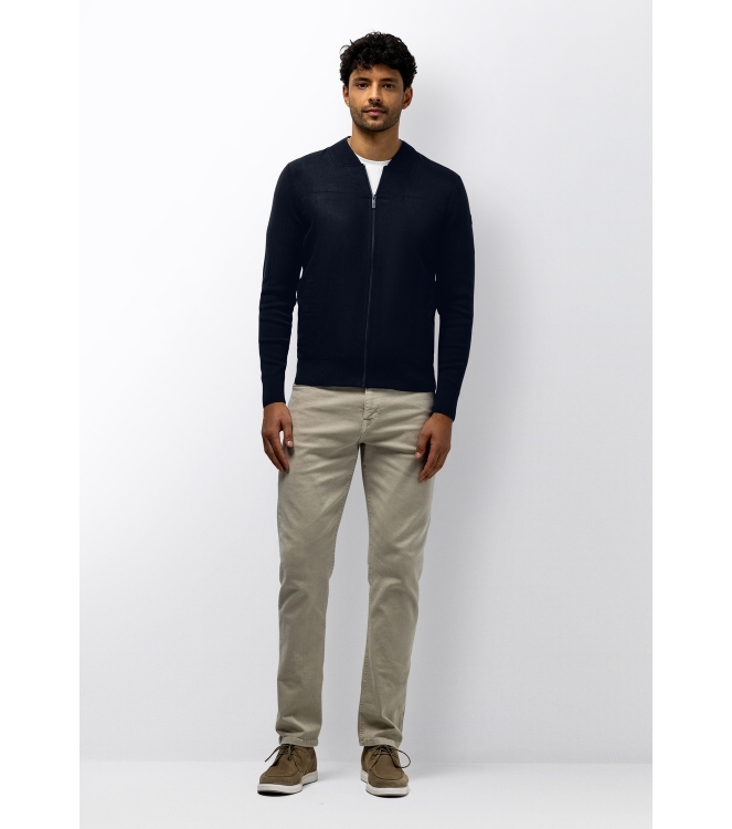 State of Art Cardigan Plain - Bom 5900 Donkerblauw