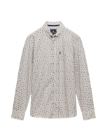 State of Art Shirt LS Striped Pop 5316 Middenblauw