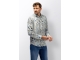 State of Art Shirt LS Print Struc 5114 Lichtblauw