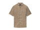 State of Art Shirt SS Print Linen 1611 Beige