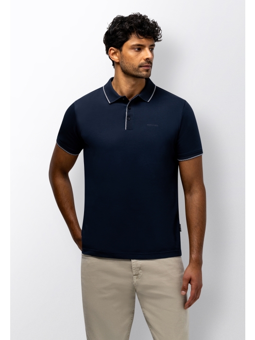 State of Art Poloshirt Piqu SS P 5800 Marine