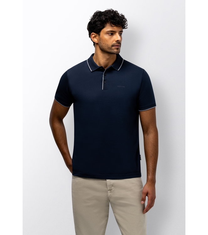 State of Art Poloshirt Piqu SS P 5800 Marine