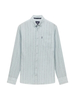State of Art Shirt LS Striped Y/D 5158 Lichtblauw