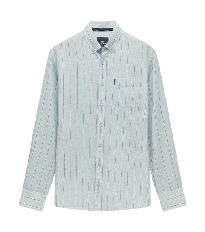 State of Art Shirt LS Striped Y/D 5158 Lichtblauw