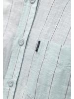 State of Art Shirt LS Striped Y/D 5158 Lichtblauw