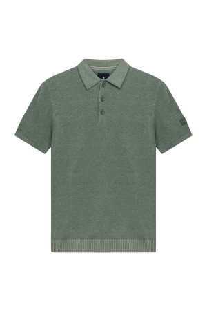 State of Art Poloshirt Knitted SS 3414 Jade