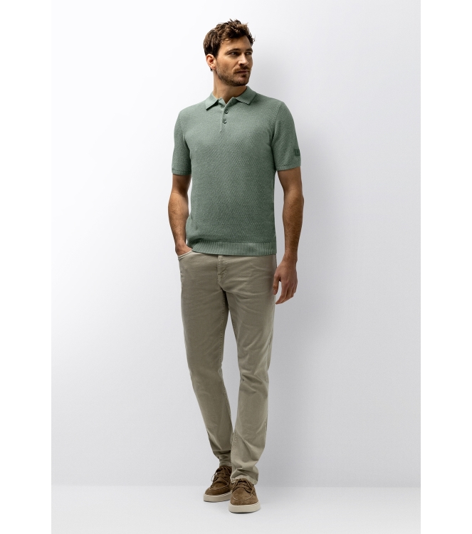State of Art Poloshirt Knitted SS 3414 Jade