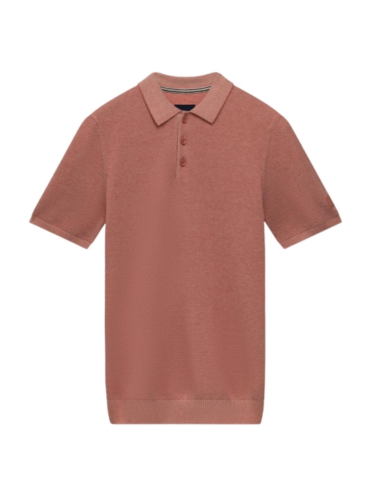 State of Art Poloshirt Knitted SS 4214 Oud roze