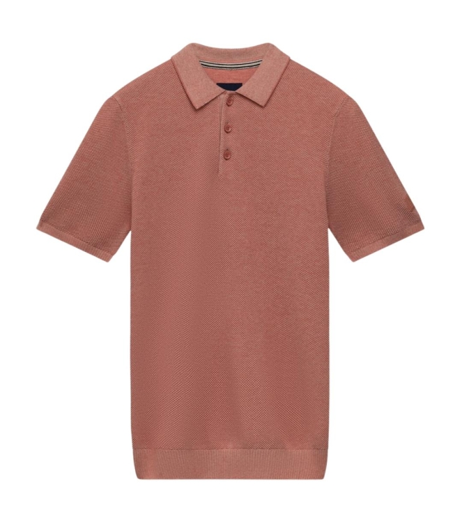 State of Art Poloshirt Knitted SS 4214 Oud roze