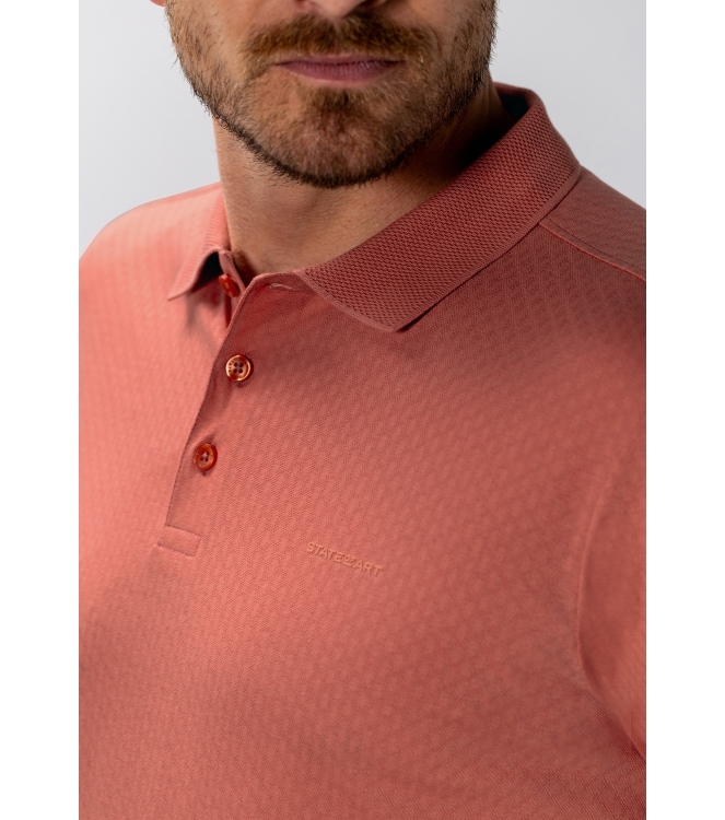 State of Art Poloshirt Piqu? SS P 4200 Oud roze