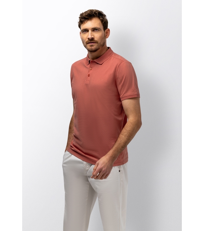 State of Art Poloshirt Piqu? SS P 4200 Oud roze