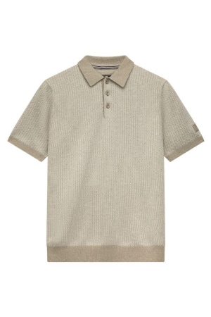 State of Art Poloshirt Knitted SS 1116 Wit