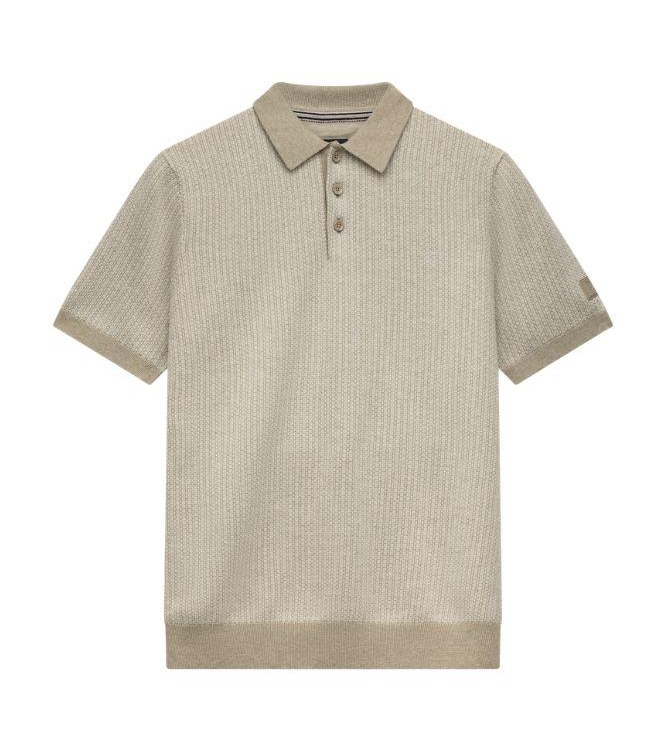 State of Art Poloshirt Knitted SS 1116 Wit