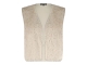 Tramontana Faux Fur Vest 6800 Stone