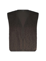 Tramontana Faux Fur Vest 2220 Mid brown
