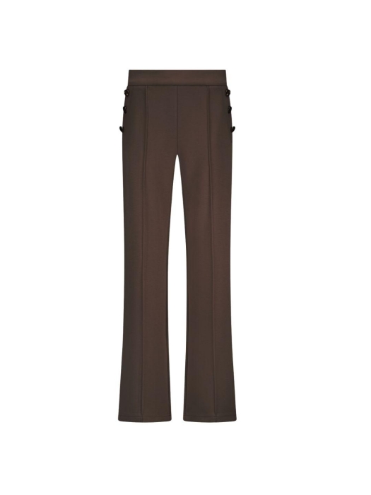 Tramontana Technical Sweat Wide-Leg Trousers 2660 Espresso