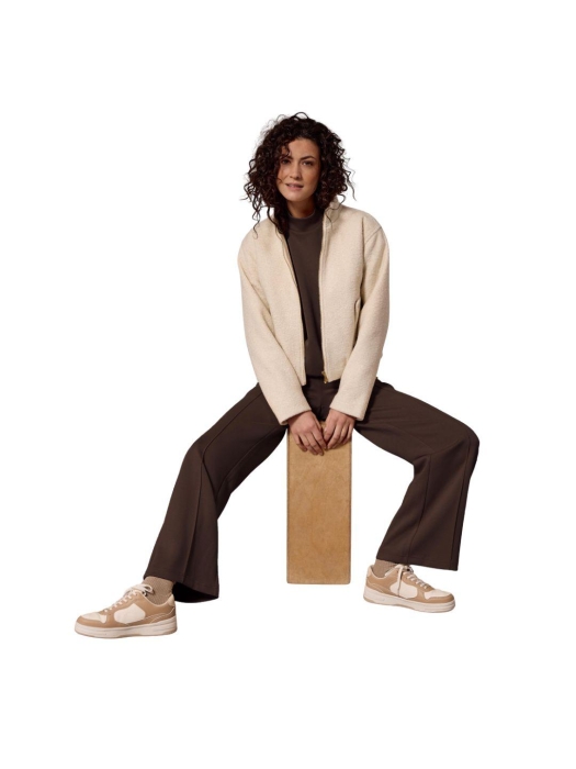 Tramontana Technical Sweat Wide-Leg Trousers 2660 Espresso