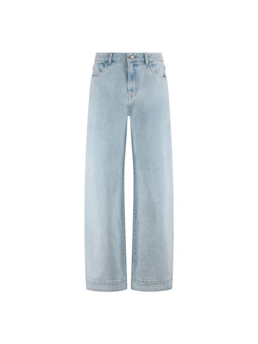 NUKUS Abby Pants Denim Strass 24 bleached denim