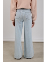 NUKUS Abby Pants Denim Strass 24 bleached denim