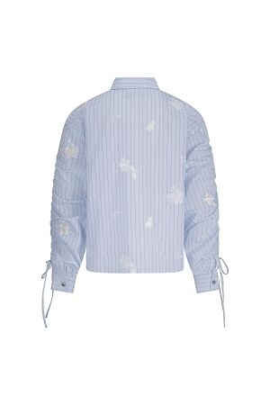 NUKUS Rosa Blouse Stripe 371 sky/kiss