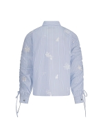 NUKUS Rosa Blouse Stripe 371 sky/kiss