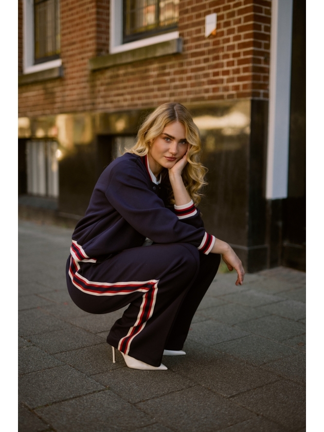 NUKUS Nora Pants 70 navy