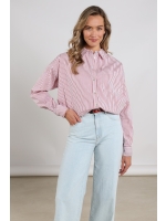 NUKUS Ariana Blouse Stripe 372 kiss/offwhite