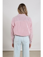 NUKUS Ariana Blouse Stripe 372 kiss/offwhite
